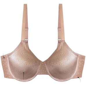 Wacoal Women's Back Appeal Unlined Full Coverage Underwire Bra,  Tan Bra 44DDD